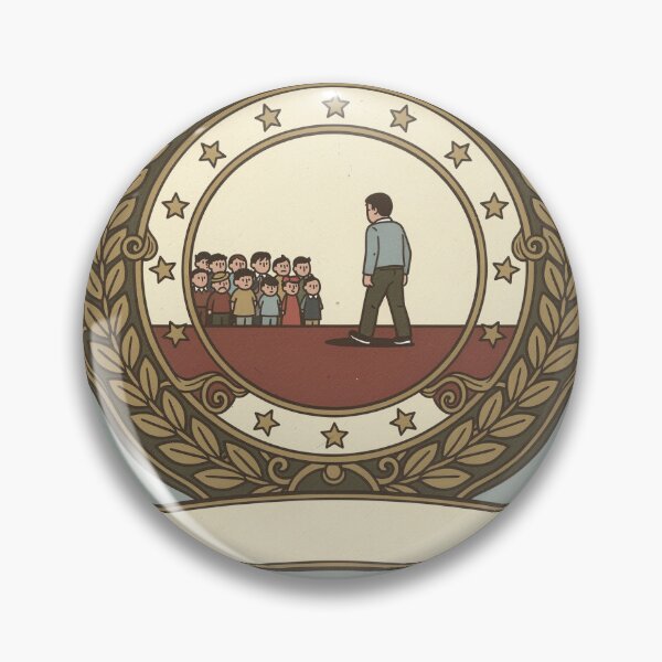 Item preview, Certified Expert at Avoiding People Retro Badge designed and sold by PictorialWhimsy.