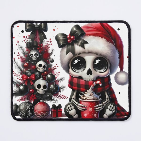 Item preview, Cute Creepmas Skeleton Baby Christmas Tree Sticker designed and sold by Vynesnk.