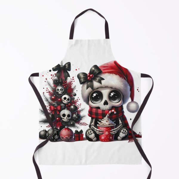 Item preview, Cute Creepmas Skeleton Baby Christmas Tree Sticker designed and sold by Vynesnk.