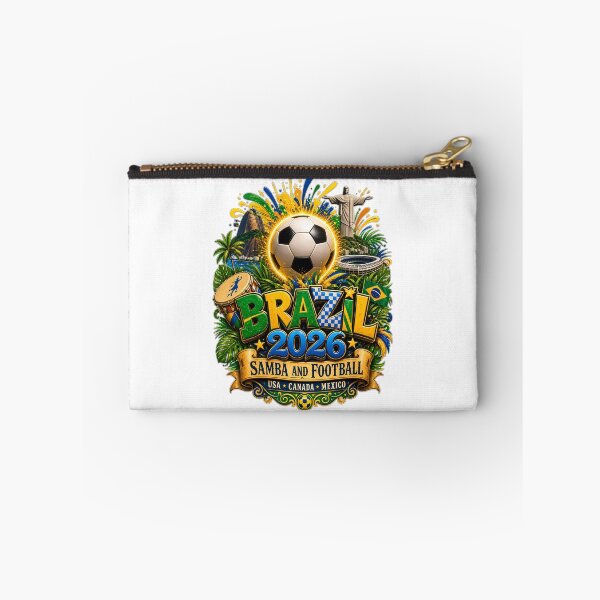 Item preview, Brazil 2026 Soccer Samba Football Design designed and sold by LuisWorks.