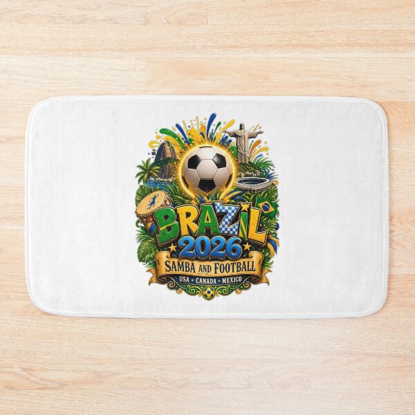 Item preview, Brazil 2026 Soccer Samba Football Design designed and sold by LuisWorks.