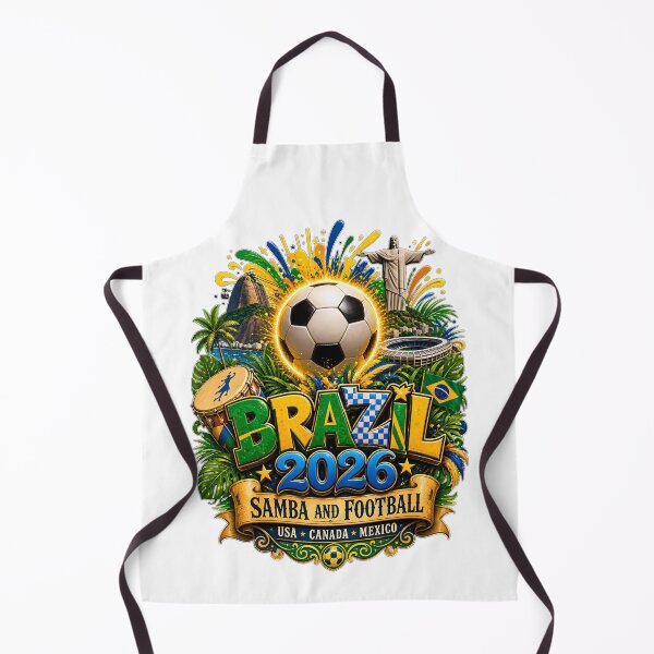 Item preview, Brazil 2026 Soccer Samba Football Design designed and sold by LuisWorks.
