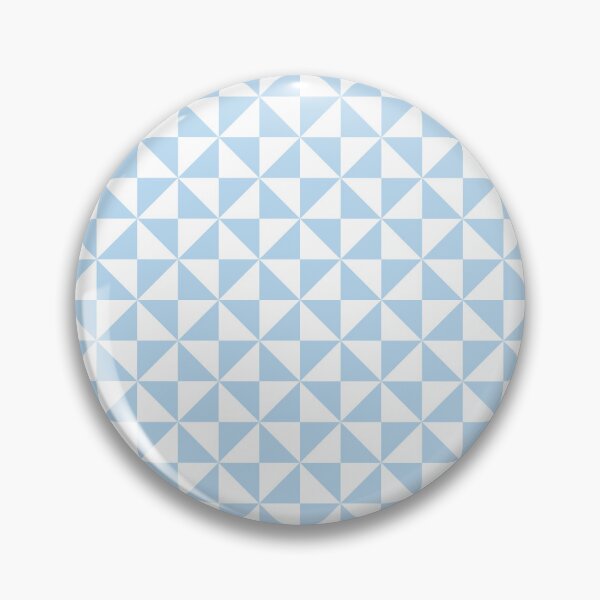 Item preview, White And Ice Blue Pinwheel Pattern designed and sold by pattern-archive.