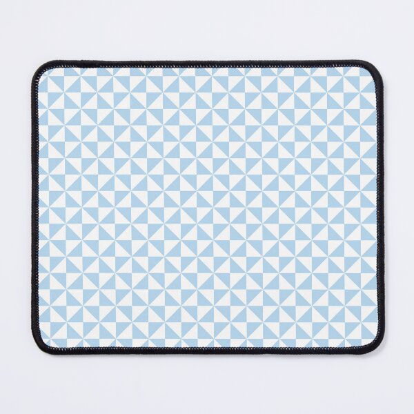 Item preview, White And Ice Blue Pinwheel Pattern designed and sold by pattern-archive.