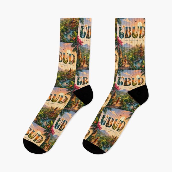 Item preview, Ubud in Bali with Beautiful Rice Terraces in Indonesia designed and sold by StampMyPassport.