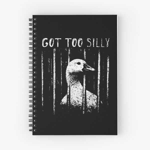 Item preview, Got Too Silly Silly Goose In Prison Bar Vintage Aesthetic Design designed and sold by DonnaLoly.