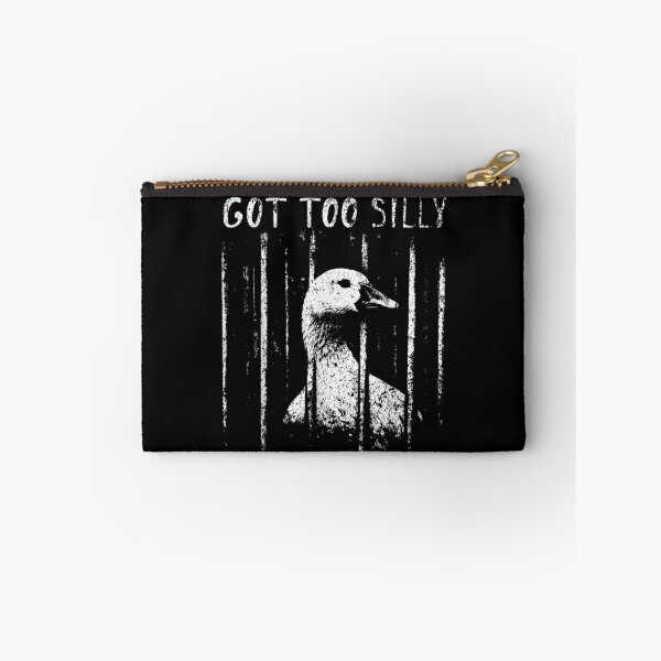 Item preview, Got Too Silly Silly Goose In Prison Bar Vintage Aesthetic Design designed and sold by DonnaLoly.