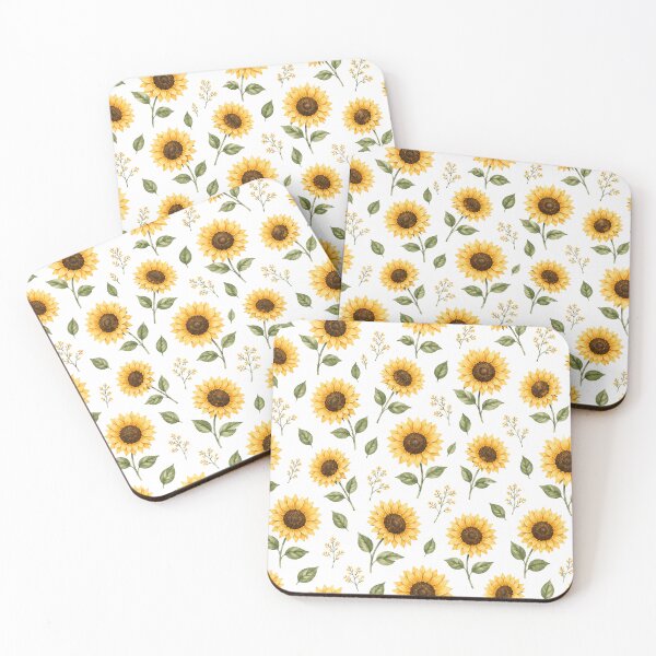 Item preview, Sunflower Pattern – Bright Floral Seamless Design designed and sold by Seculinator.
