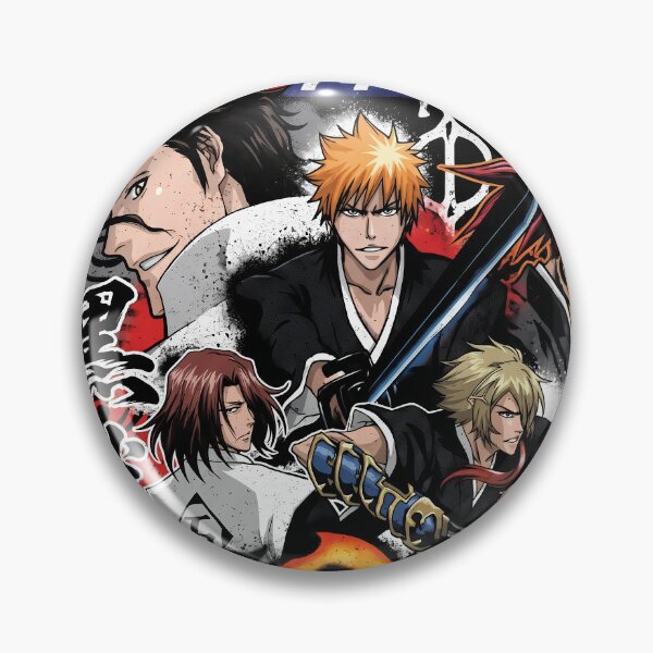 Item preview, Bleach Ichigo and the Soul Reapers Anime Manga Graphic Tee designed and sold by Senpaiwaves.