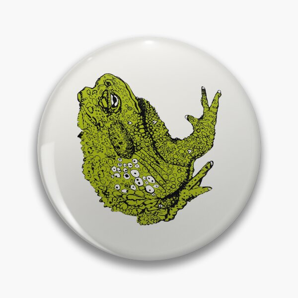 Item preview, Toad - BG (#F0EEE9) and C1 (#A9B80C) designed and sold by The Stippler Process.