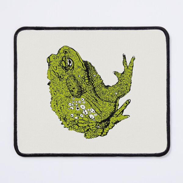 Item preview, Toad - BG (#F0EEE9) and C1 (#A9B80C) designed and sold by The Stippler Process.