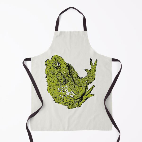 Item preview, Toad - BG (#F0EEE9) and C1 (#A9B80C) designed and sold by The Stippler Process.