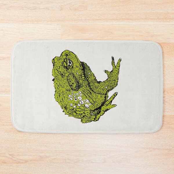 Item preview, Toad - BG (#F0EEE9) and C1 (#A9B80C) designed and sold by The Stippler Process.
