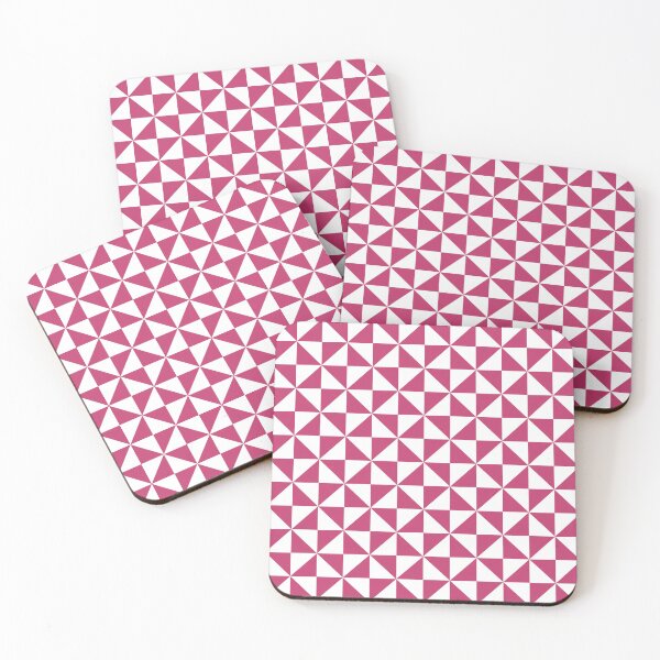 Item preview, White And Magenta Pinwheel Pattern designed and sold by pattern-archive.
