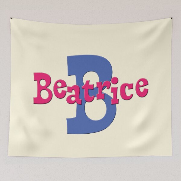 Item preview, B is for Beatrice, Girl's/Woman's Name and Initial  designed and sold by CharlottePlaceArt.