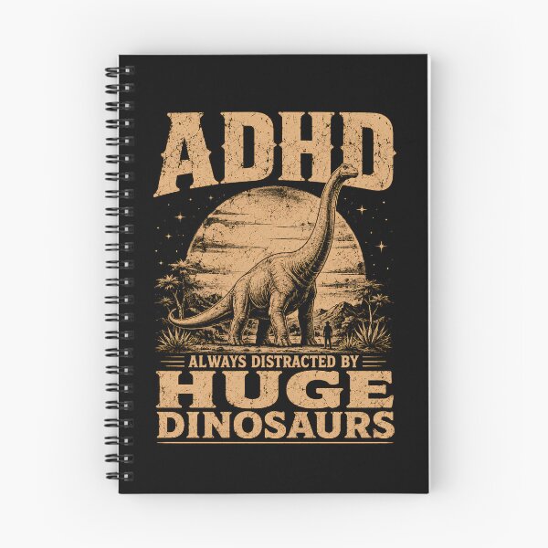 Item preview, ADHD Always Distracted By Huge Dinosaurs Funny Dinosaur Lover designed and sold by THREE LITTLE BEANS.