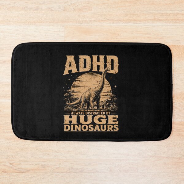 Item preview, ADHD Always Distracted By Huge Dinosaurs Funny Dinosaur Lover designed and sold by THREE LITTLE BEANS.