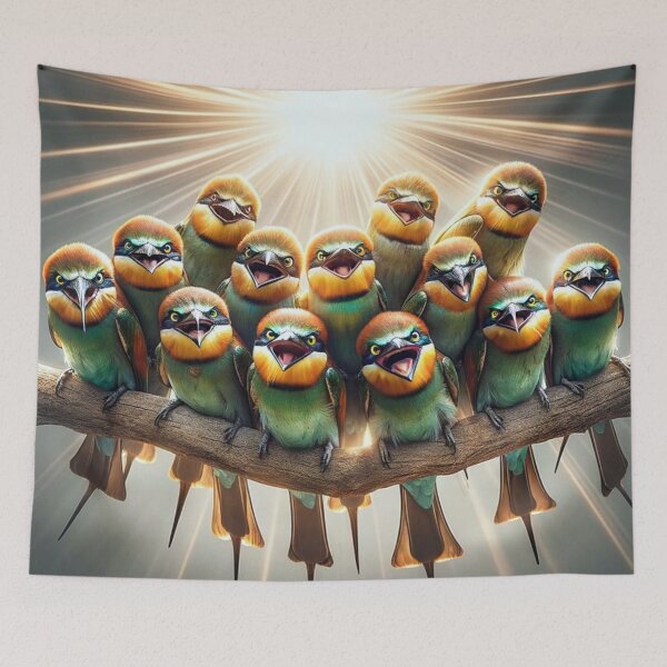 Item preview, The sun concert of the bee-eaters designed and sold by Eric Nagel.