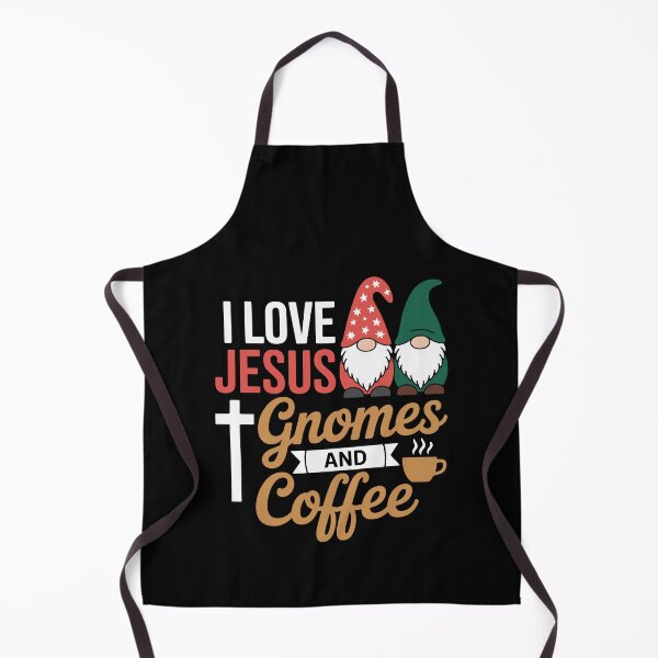 Item preview, I loves Jesus gnomes and coffee designed and sold by jkrphoto.