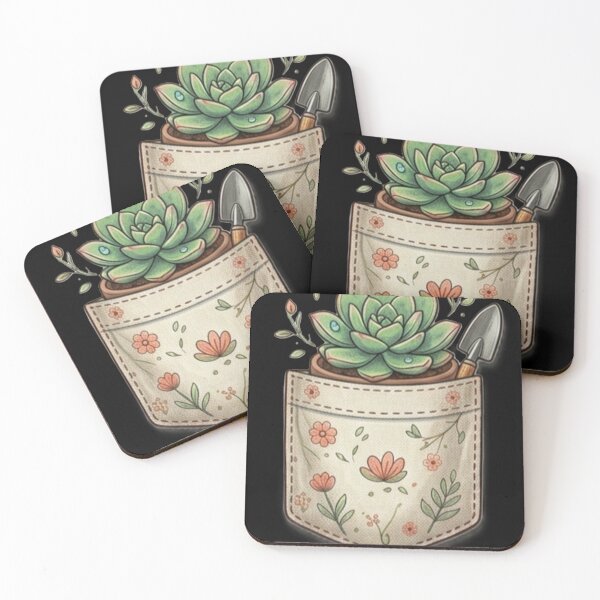 Item preview, Pot Plant Pocket. For gardening lovers designed and sold by Origaminimal.