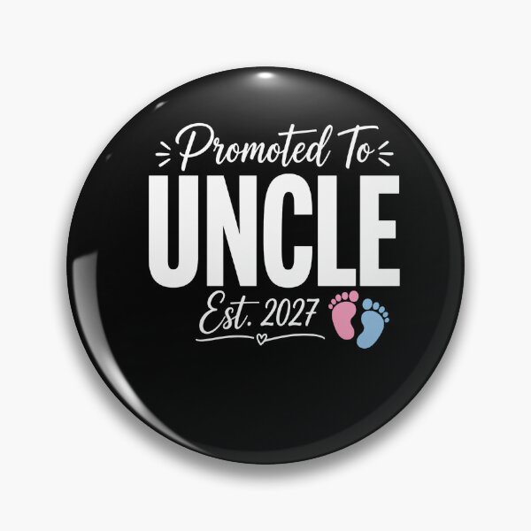 Item preview, Promoted To Uncle Est. 2027 New Uncle Announcement Pregnancy Reveal designed and sold by THREE LITTLE BEANS.