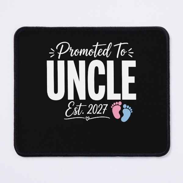 Item preview, Promoted To Uncle Est. 2027 New Uncle Announcement Pregnancy Reveal designed and sold by THREE LITTLE BEANS.