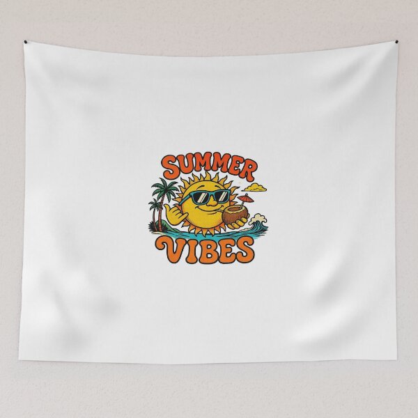 Item preview, Summer Vibes designed and sold by Sticker-Crafts.