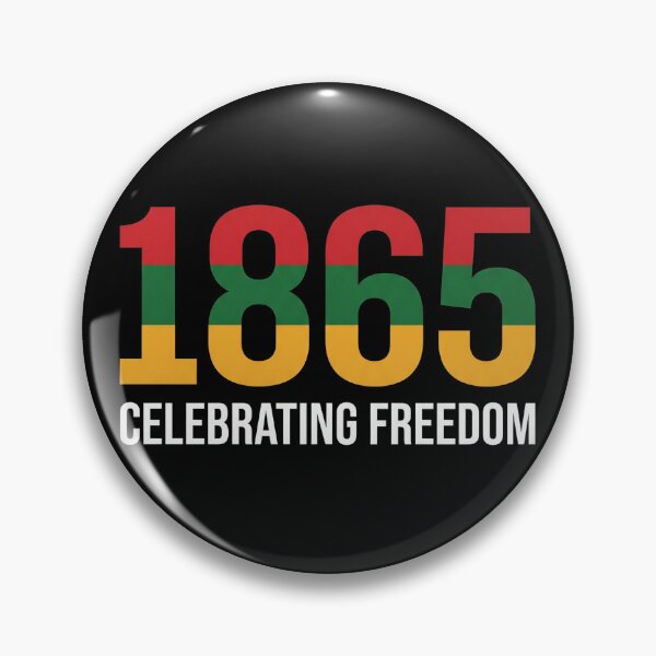Item preview, 1865 Celebrating Freedom Juneteenth Pan African Typography designed and sold by TeNovaStudio.