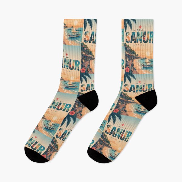 Item preview, Bali Sanur Sunrise Coastline with Serangan Waters and Island Views designed and sold by StampMyPassport.