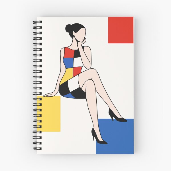 Item preview, Mondriani Art, Minimalist Geometric Fashion Decor designed and sold by Studio pod Burom.