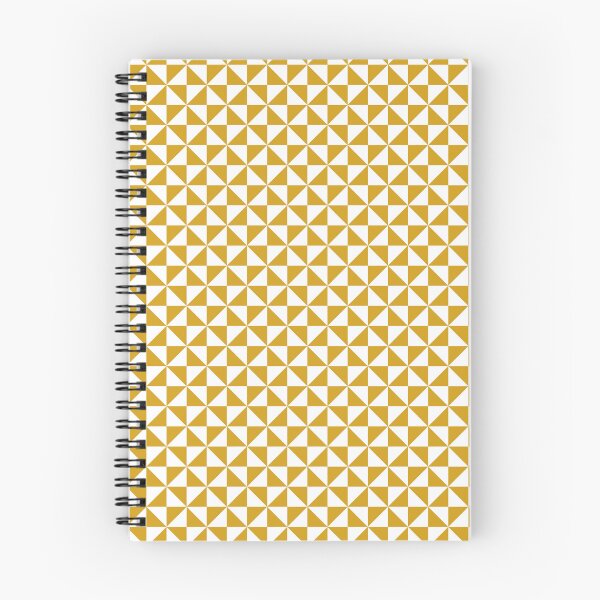 Item preview, White And Mustard Pinwheel Pattern designed and sold by pattern-archive.