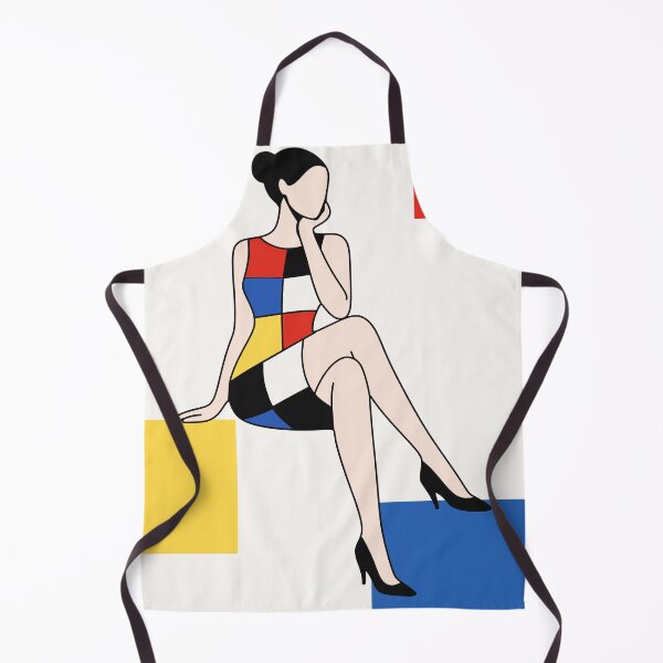 Item preview, Mondriani Art, Minimalist Geometric Fashion Decor designed and sold by Studio pod Burom.