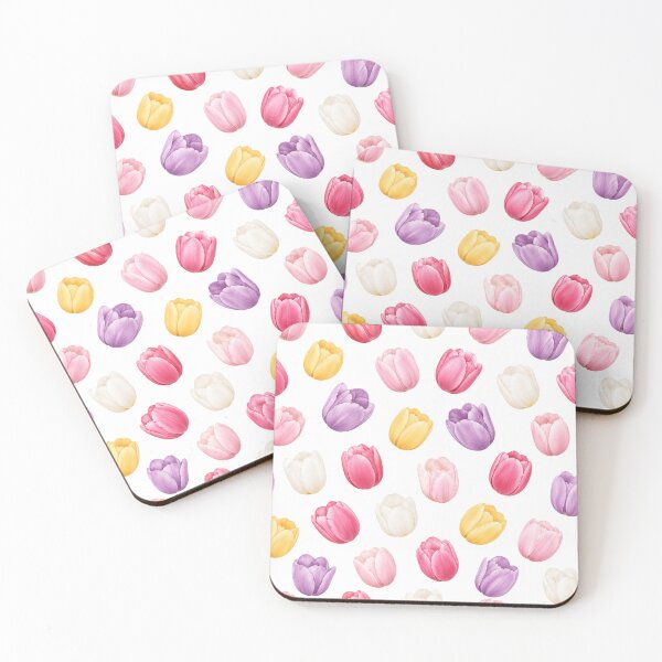 Item preview, Tulip Blossom Pattern – Elegant Tulip Floral Seamless Design designed and sold by Seculinator.