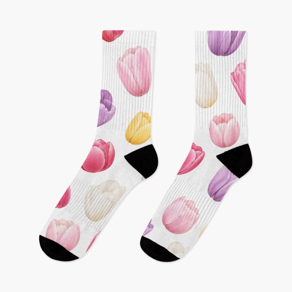 Item preview, Tulip Blossom Pattern – Elegant Tulip Floral Seamless Design designed and sold by Seculinator.