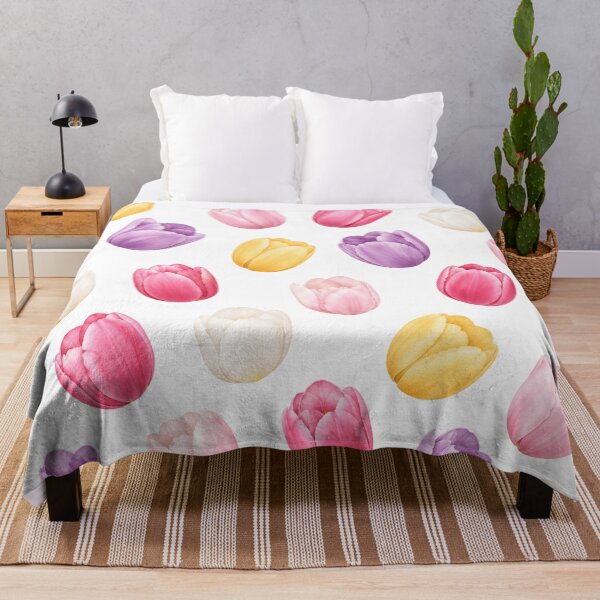 Item preview, Tulip Blossom Pattern – Elegant Tulip Floral Seamless Design designed and sold by Seculinator.