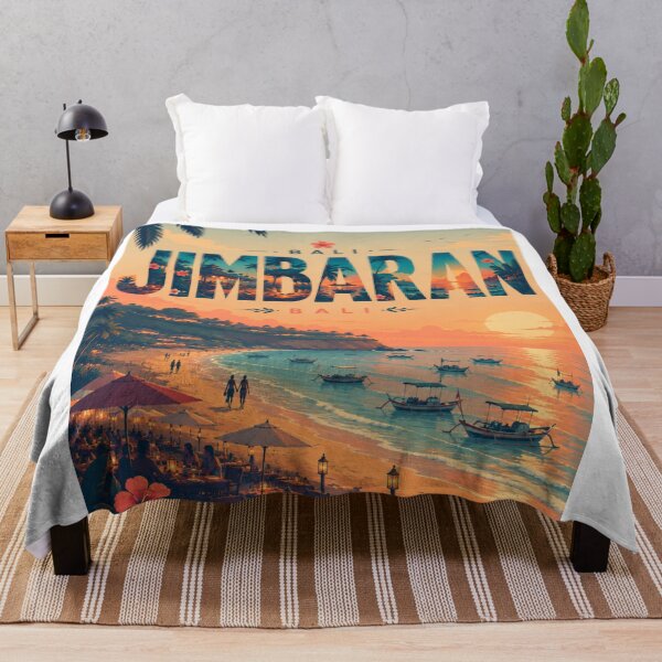 Item preview, Bali Jimbaran Bay Evening Coast with Sunset Shoreline and Ocean Views designed and sold by StampMyPassport.