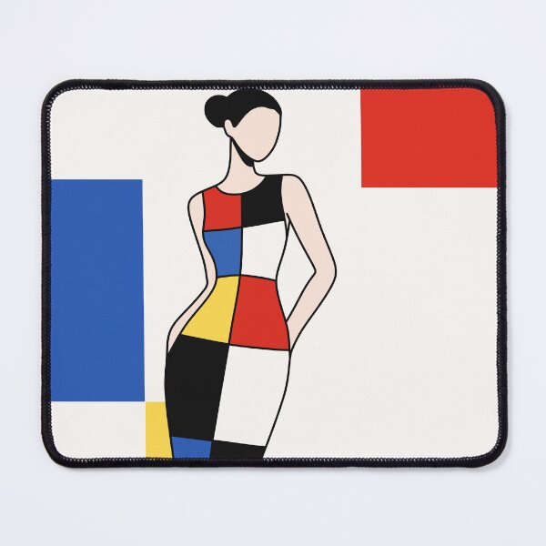 Item preview, Mondriani Inspired Art, Minimalist Geometric Fashion Decor designed and sold by Studio pod Burom.