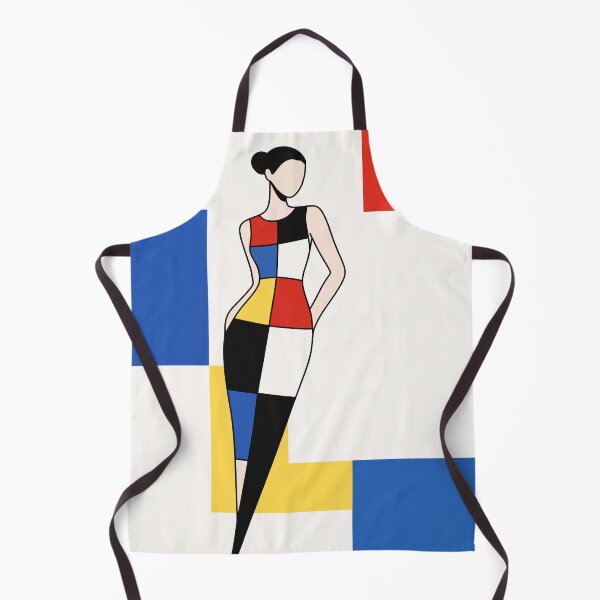 Item preview, Mondriani Inspired Art, Minimalist Geometric Fashion Decor designed and sold by Studio pod Burom.