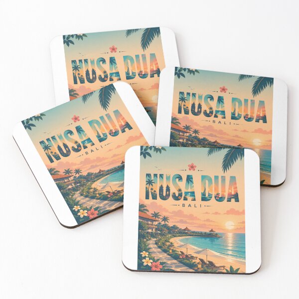 Item preview, Bali Nusa Dua Tropical Shoreline with Peninsula Coast and Ocean Views designed and sold by StampMyPassport.