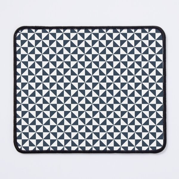 Item preview, White And Navy Pinwheel Pattern designed and sold by pattern-archive.
