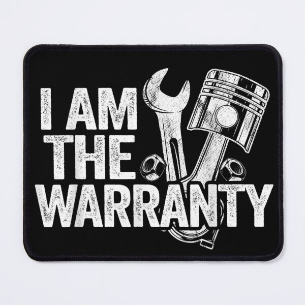 Item preview, I Am The Warranty Funny Mechanic Car Enthusiast Tool Piston Graphic Design designed and sold by AmalnoRoyil.