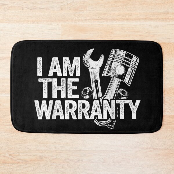 Item preview, I Am The Warranty Funny Mechanic Car Enthusiast Tool Piston Graphic Design designed and sold by AmalnoRoyil.