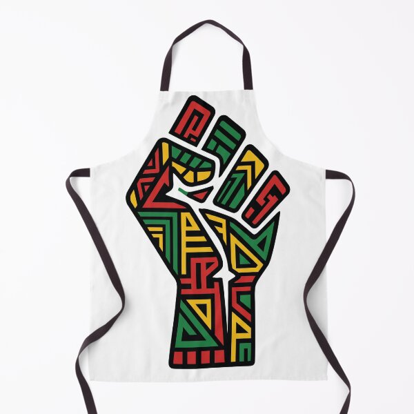 Item preview, Geometric Power Fist Pan African Juneteenth Pride designed and sold by TeNovaStudio.