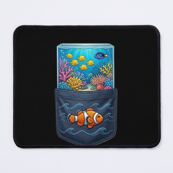 Item preview, Fish Tank Pocket. For fish lovers designed and sold by Origaminimal.