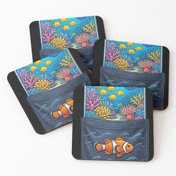 Item preview, Fish Tank Pocket. For fish lovers designed and sold by Origaminimal.