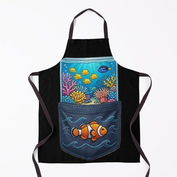 Item preview, Fish Tank Pocket. For fish lovers designed and sold by Origaminimal.
