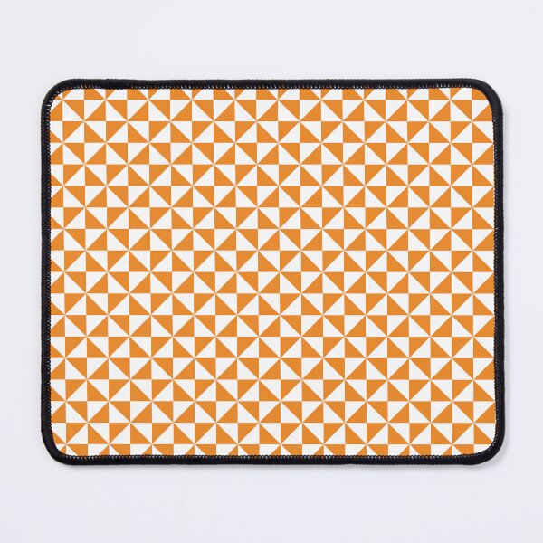 Item preview, White And Orange Pinwheel Pattern designed and sold by pattern-archive.