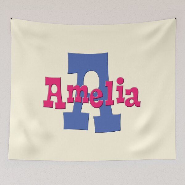 Item preview, A is for Amelia, Girl's/Woman's Name and Initial  designed and sold by CharlottePlaceArt.