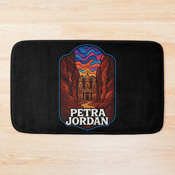 Item preview, Petra Jordan Stained Glass Travel designed and sold by TomFrontierArt.