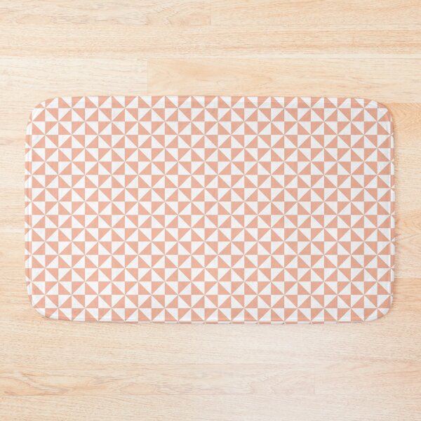Item preview, White And Peach Pinwheel Pattern designed and sold by pattern-archive.